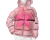 puffer pink star