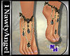 (1NA) Black Onyx Anklets