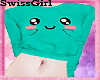 SG Kawaii Top Green