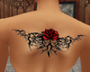 ROSE AND THORNS BACK TAT