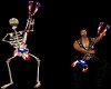 Esqueleto Guitar Boricua