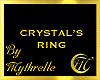 CRYSTAL'S RING