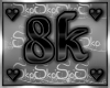 8k SUPPORT STICKER