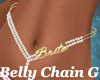 Brite Belly Chain Gold