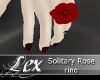 LEX Solitary Rose ring