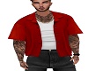 red button up