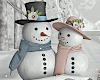 Cute Snowman Couple