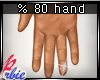 %80 Male Hand Resizer