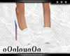 .L. Classy White Heels