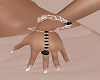 Silv Onyx Ring Bracelets