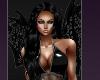 Sexy Realistic Vampire Diva Lady Black Gowns Wings