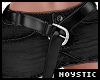 N: Black Skirt + Belt