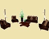 Elegant Leather sofa set