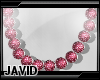 J|Pink Shambala Necklace
