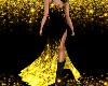 Black Gold Glitter Dress