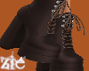 Fall Leather Boots Choc