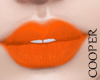 !A Neon orange lipstick