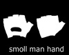 small man hand