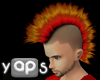 -yAPs- Flame Red Mohawk!