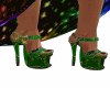 Fantasy green shoe