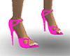 hot pink dance sandals