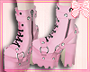 Pink Amélie Boots
