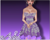 A.Floral purple dress