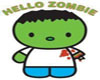 Hello Zombie Sticker