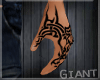 GnT! Tribal Hand Tattoo