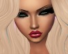 dark red lipstick