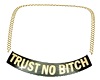 Trust No  Necklace