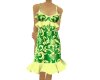 EG Green Floral Dress