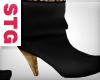 STG: Black Ankle Boots