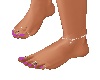 Light purple toes