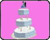 Custom BBL Wedding Cake
