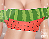 Watermelon Frill Top