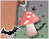 >Mushroom Earrings