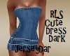 RLS Cute Dress Drk Denim