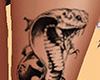 Cobra - Snake Leg Tattoo