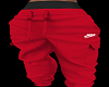 A**Cargo Joggers Red
