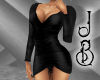 JB Black Sleeved Dress
