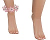 Light Pink Flower Anklet