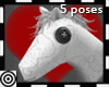 *m White Horse Toy 
