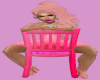Sitting Pink Chair Avi