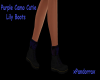 Purple Camo Lily Boots