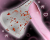 ! kawaii pink axe <3