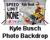 Kyle Busch Backdrop