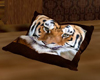 tiger cuddle pillow