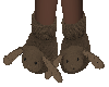 bunny slippers brown
