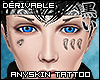[K] HD face ink tattoo